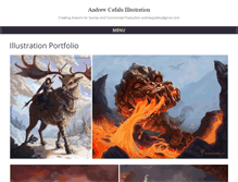 Tablet Screenshot of andrewcefalu.com